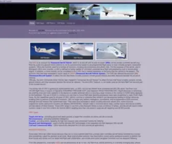 Theuav.com(Types) Screenshot