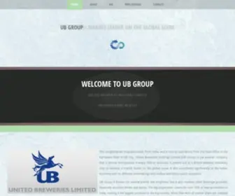 Theubgroup.com(UB Group) Screenshot