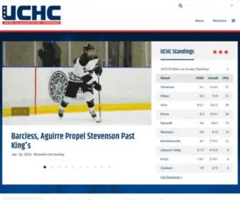 Theuchc.com(United Collegiate Hockey Conference) Screenshot