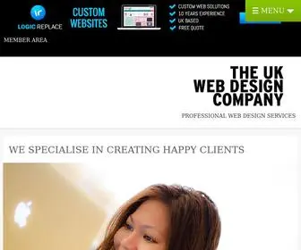 Theukwebdesigncompany.com(The UK Web Design Company) Screenshot
