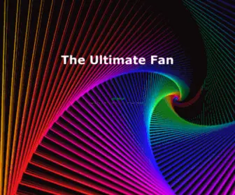 Theultimatefan.com(The Ultimate Fan) Screenshot