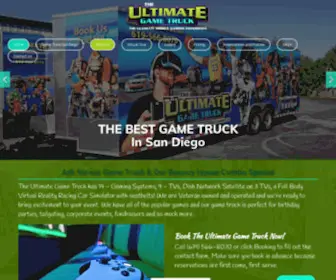 Theultimategametruck.com(The Ultimate Game Truck) Screenshot