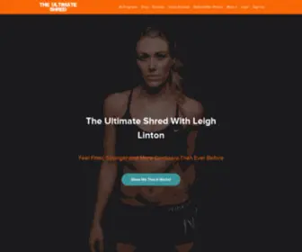 Theultimateshred.com(The Ultimate Shred) Screenshot