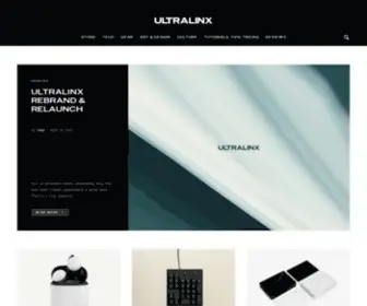 Theultralinx.com(Premium Tech and Design) Screenshot