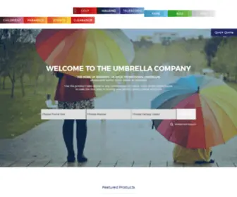 Theumbrellacompany.co.uk(The Umbrella Company) Screenshot