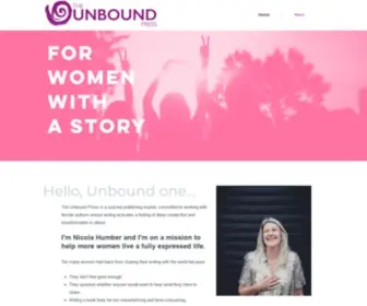 Theunboundpress.com(Home) Screenshot