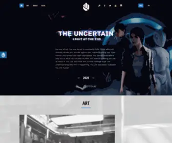Theuncertaingame.com(The Uncertain Game Official) Screenshot