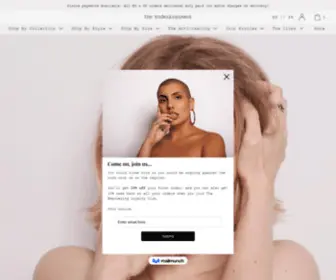 Theunderargument.com(The underargument // Lingerie advocating individuality) Screenshot