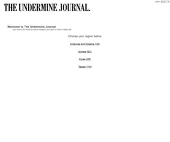 Theunderminejournal.com(The Undermine Journal) Screenshot