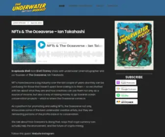 Theunderwaterpodcast.com(The Underwater Podcast) Screenshot