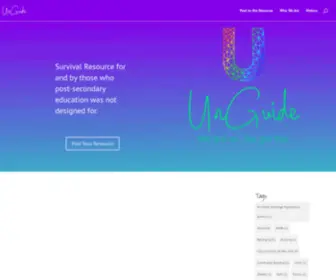 Theunguide.org(The Unguide) Screenshot