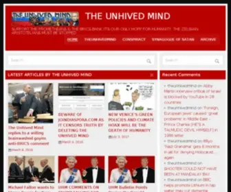 Theunhivedmind.com(World government) Screenshot