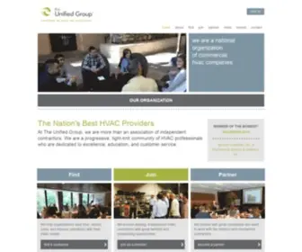 Theunifiedgroup.com(The Unified Group) Screenshot