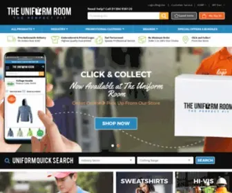 Theuniformroom.co.uk(Personalised Workwear) Screenshot