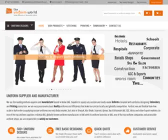 TheuniformWorld.co(Uniform Supplier in Dubai UAE) Screenshot