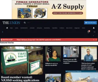 Theunion.com(News headlines for Grass Valley City California) Screenshot