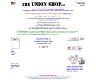 Theunionshop.com(The Union Shop) Screenshot