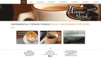 Theuniqueblend.com(The Unique Blend) Screenshot