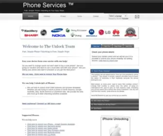 Theunlockteam.com(Unlock Your iPhone) Screenshot