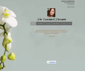 Theunscriptedtherapist.com(Heather D. Vest) Screenshot