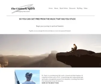 Theunstuckspirit.com(UNTANGLE YOUR LIFE) Screenshot