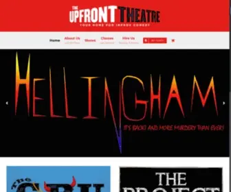 Theupfront.com(The Upfront Theatre) Screenshot