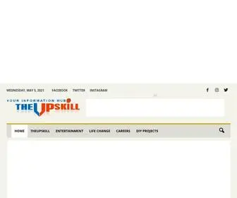 Theupskill.com(Home) Screenshot