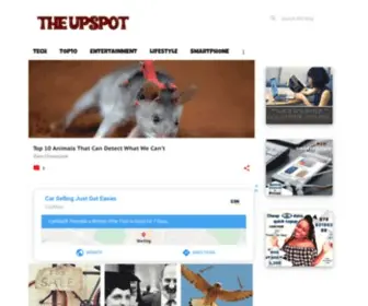 Theupspot.com(THE UP SPOT) Screenshot