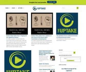 Theuptake.org(The UpTake) Screenshot