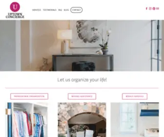 Theuptownconcierge.com(UpTown Concierge) Screenshot