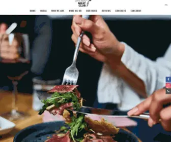 Theuptownmeatclub.com(Vleesrestaurant in Amsterdam) Screenshot