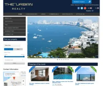 Theurban-Realty.com(Properties for sale and rent in Pattaya) Screenshot