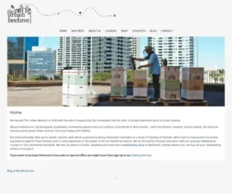 Theurbanbeehive.com.au(Urban beekeeping and supplies) Screenshot