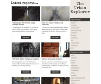 Theurbanexplorer.co.uk(The Urban Explorer) Screenshot