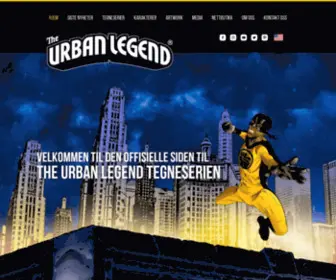 Theurbanlegend.no(Den offisielle hjemmesiden) Screenshot