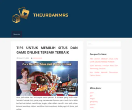Theurbanmrs.com Screenshot