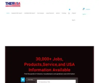 Theusaservice.com(Hugedomains) Screenshot