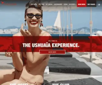 Theushuaiaexperience.com(Ushuaïa Ibiza) Screenshot