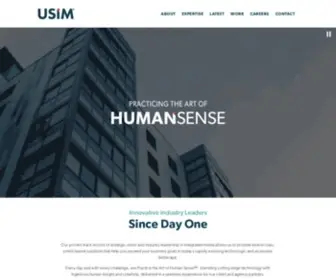 Theusim.com(Media Planning & Buying Agency) Screenshot