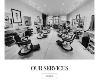 Theusualbarbershop.com(The Usual) Screenshot