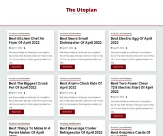 Theutopian.net(The Utopian) Screenshot