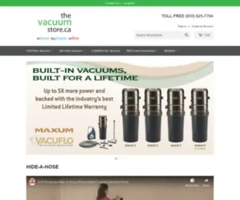 Thevacuumstore.ca(The Vacuum Store) Screenshot