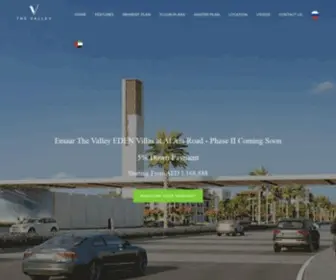 Thevalley-Dubai.ae(Emaar’s most awaited community THE VALLEY) Screenshot