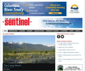 Thevalleysentinel.com(The Valley Sentinel) Screenshot