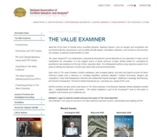 Thevalueexaminer.com(The Value Examiner) Screenshot