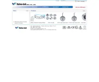 Thevalvetek.com(ISO and API 6D Certified Manufacturer in Taiwan. Products include) Screenshot