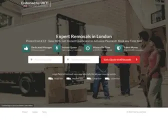 Thevanandman.co.uk(The Van and Man) Screenshot