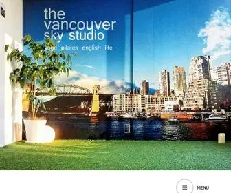 Thevancouverskystudio.com(大阪ヨガスタジオ) Screenshot