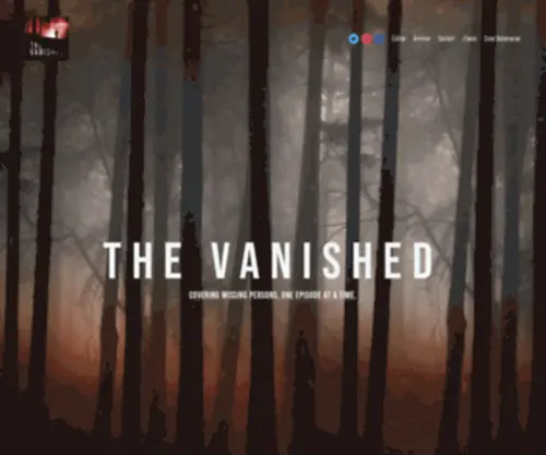 Thevanishedpodcast.com(Thevanishedpodcast) Screenshot