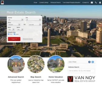 Thevannoygroup.com(Van Noy Real Estate Group) Screenshot